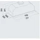 Витяжка FALMEC GRUPPO INCASSO PLUS 70 нерж. сталь 800 CGIW70.E26P2#EUI490F