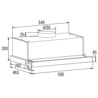 Вытяжка Cata TFB-5160 WH (02034107)
