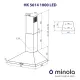 Вытяжка Minola HK 5614 BL 1000 LED