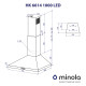 Вытяжка Minola HK 6614 BL 1000 LED