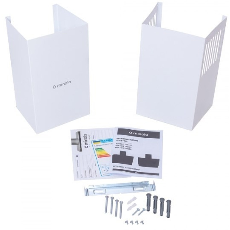 Витяжка MINOLA HDN 6242 WH 700 LED