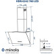 Витяжка MINOLA HDN 6242 WH 700 LED