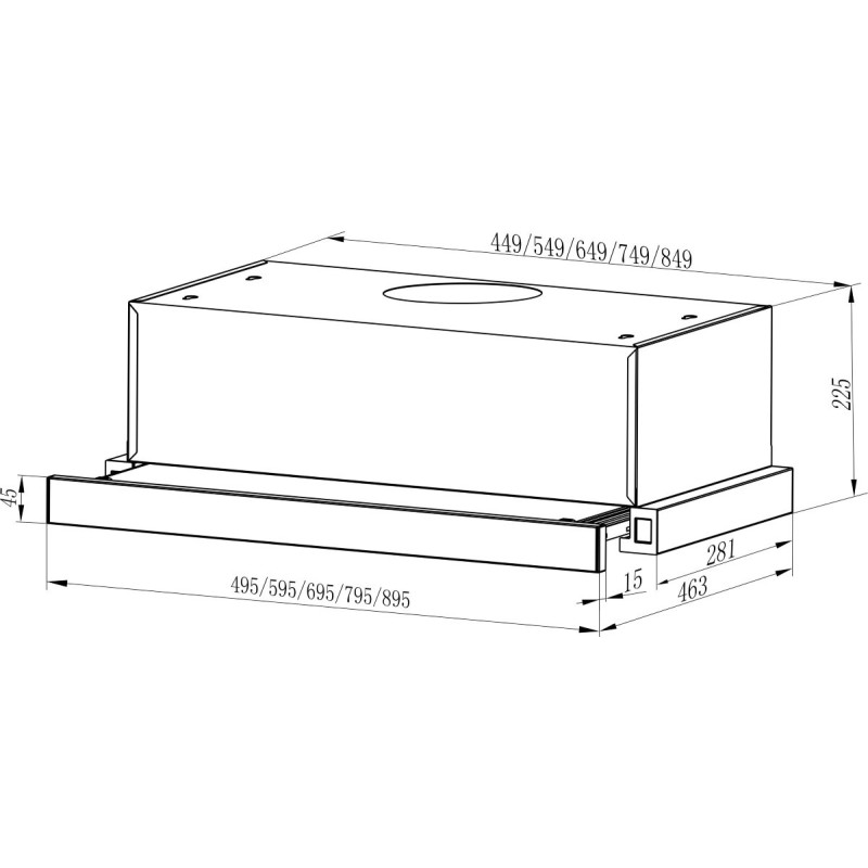INTERLINE SLIM BL A/60/2/T