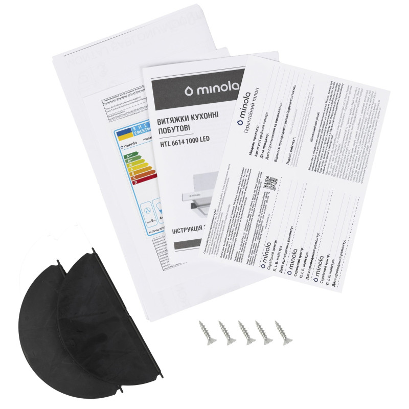 Витяжка Minola HTL 6614 BLF 1000 LED