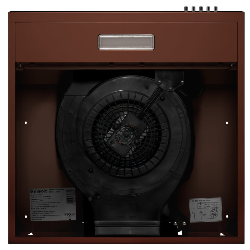 Вытяжка Minola HPL 513 BR