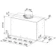 Вытяжка Franke Box Flush Basic FBFE LG A52 (305.0729.554)
