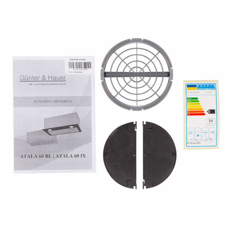 Витяжка Gunter&Hauer ATALA 60 IX