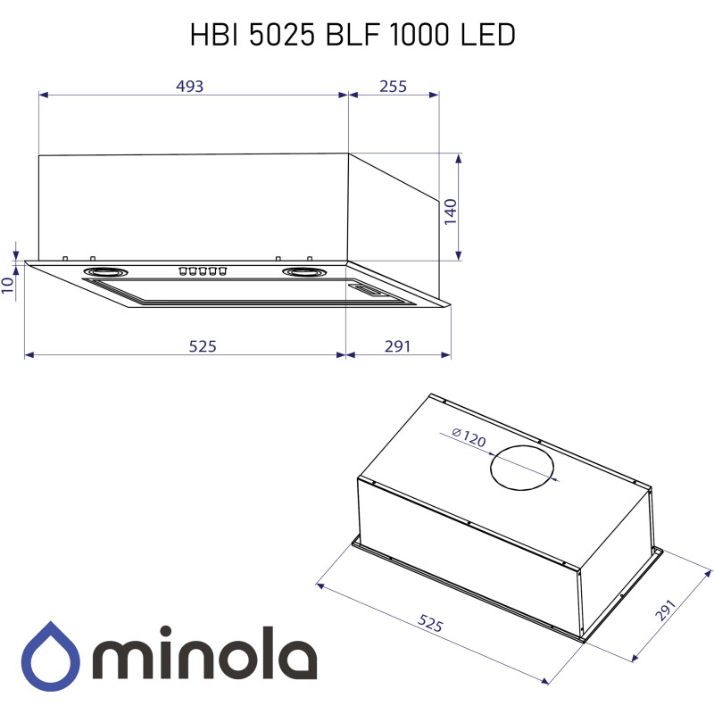 Minola HBI 5025 BLF LED