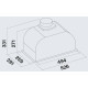 Витяжка FALMEC GRUPPO INCASSO PLUS 50 stainless steel 800 (CGIW50.E26P2EUI490F)
