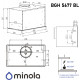 Витяжка Minola BGH 5677 BL