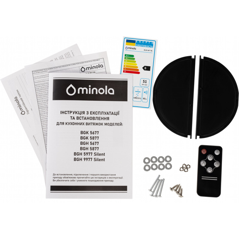 Витяжка Minola BGH 5877 BL