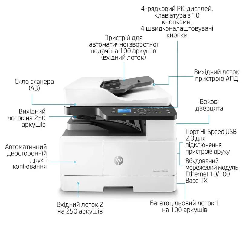 HP LaserJet Pro M443nda (8AF72A)