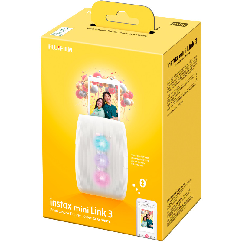 Fujifilm Instax Mini Link 3 Clay White (16832077)