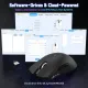 Компьютерная мышь Attack Shark X11SE, Wireless//Bluetooth, 22000dpi. (PAW3311), 6кн., Black (X11SEB_AS)
