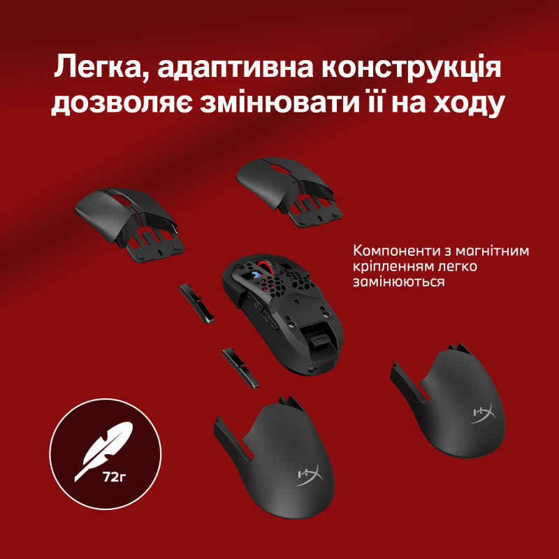 Компьютерная мышь HyperX Pulsefire Saga Pro Black (A2PB2AA)