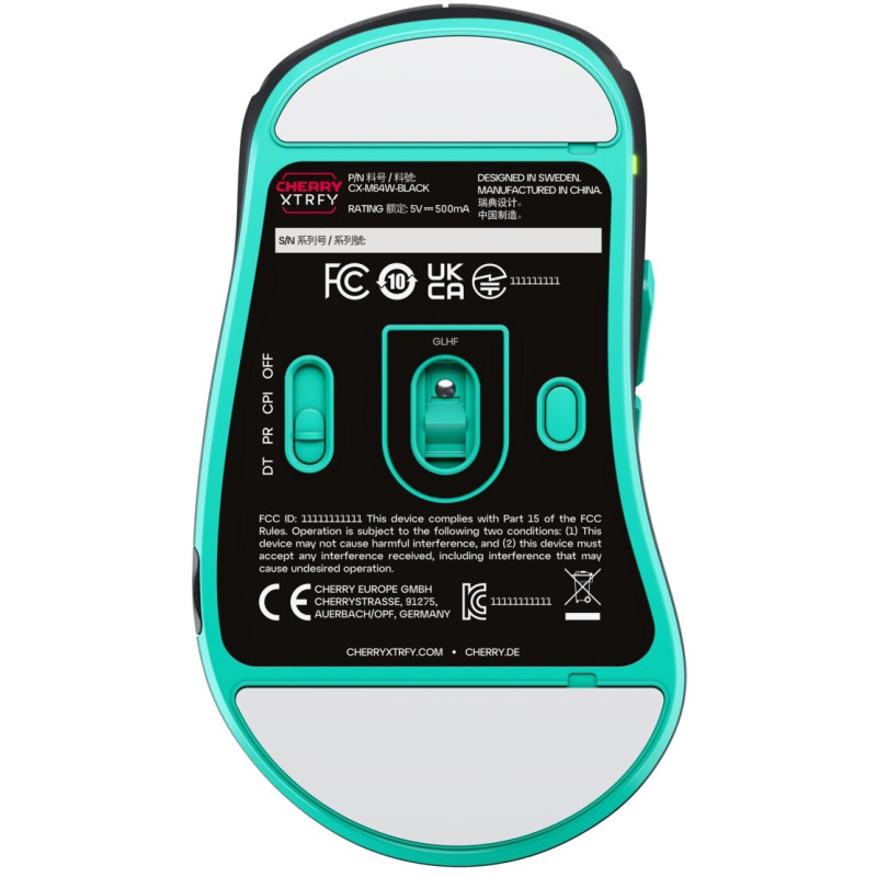 Xtrfy M64 Wireless Black (CX-M64W-BLACK)