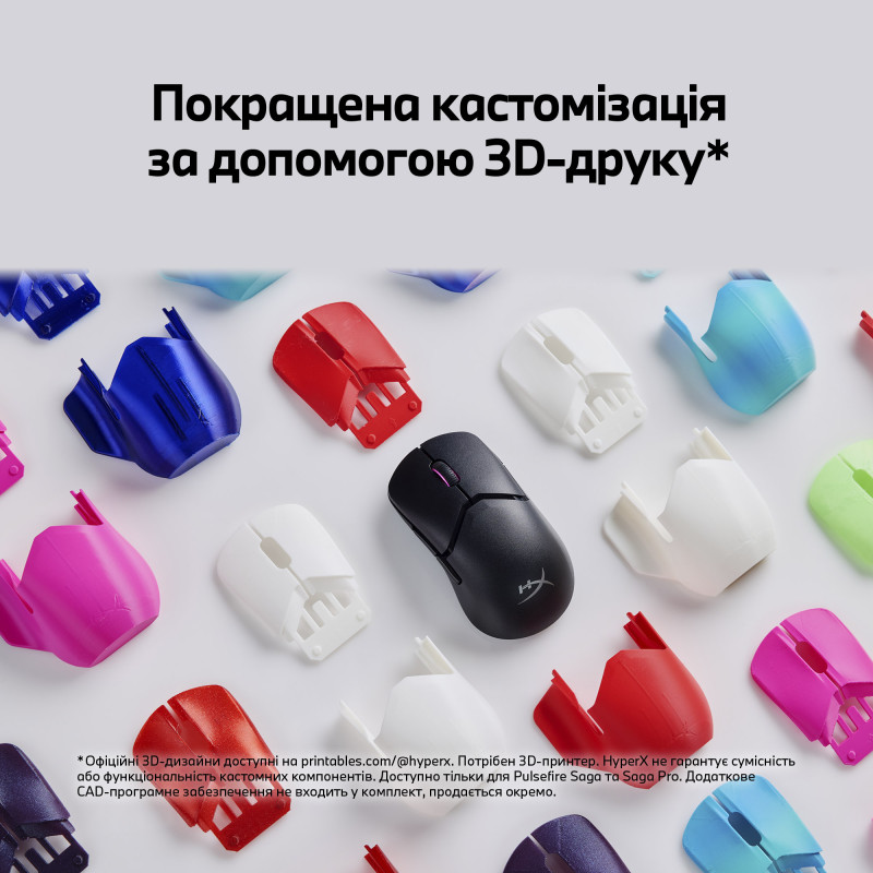 Компьютерная мышь HyperX Pulsefire Saga Black (A2PB3AA)