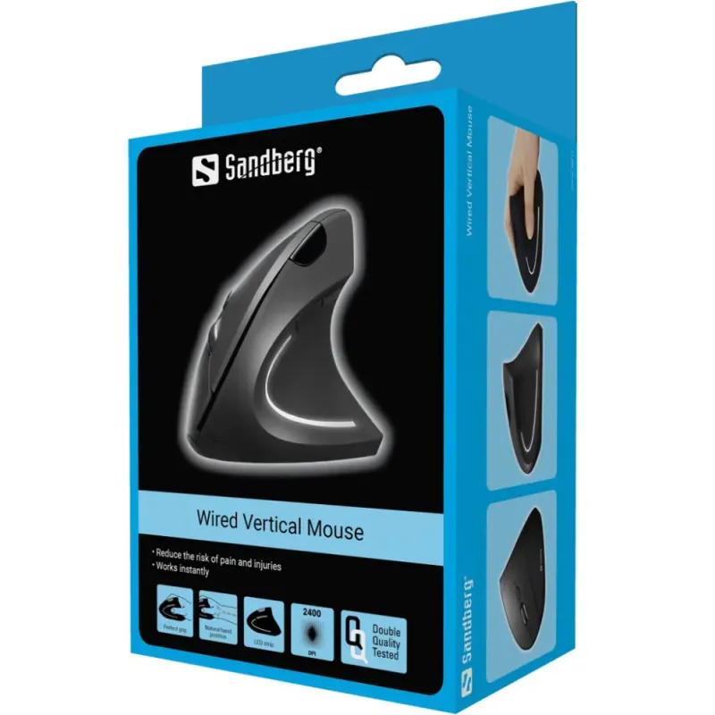 Комп'ютерна миша Sandberg Wired Vertical Mouse Pro (630-14)