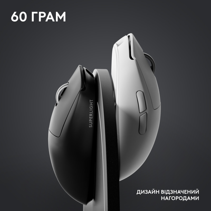 Компьютерная мышь Logitech G Pro X Superlight 2 Lightspeed Wireless Black (910-006630)