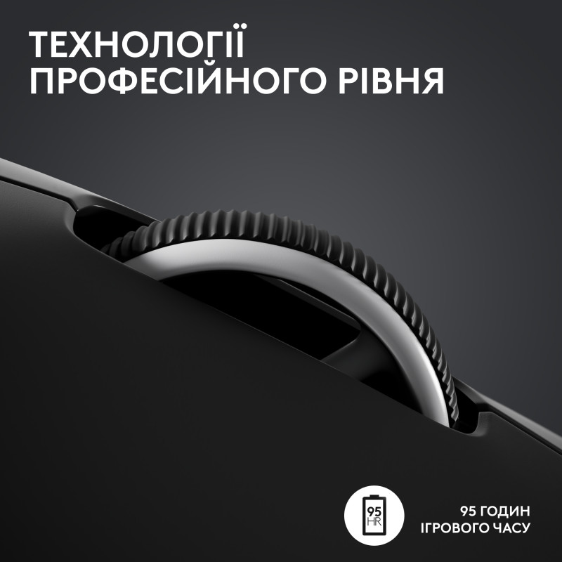 Компьютерная мышь Logitech G Pro X Superlight 2 Lightspeed Wireless Black (910-006630)