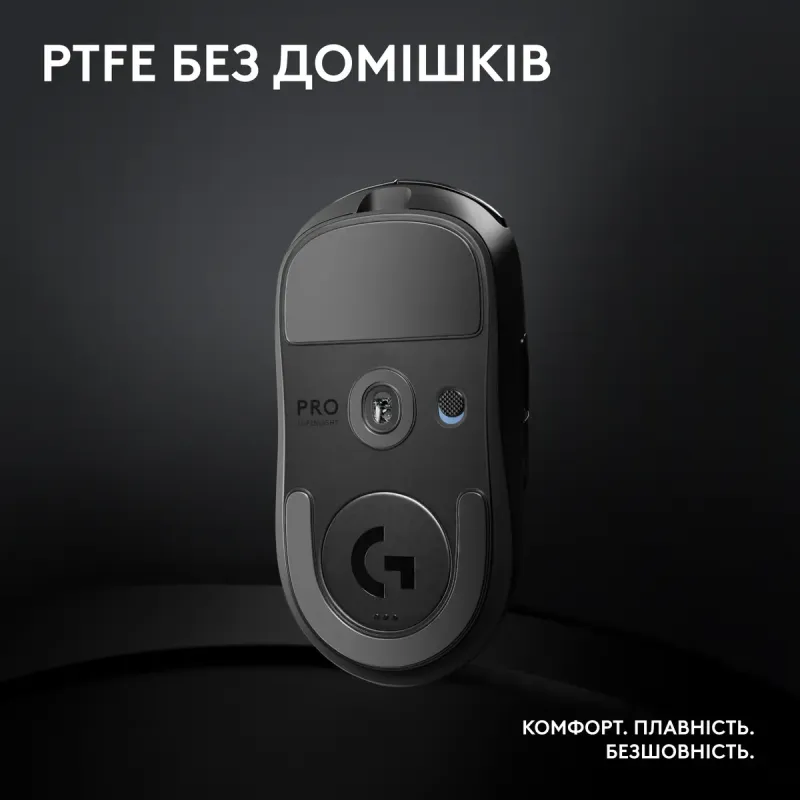 Комп'ютерна миша Logitech G Pro X Superlight 2 Lightspeed Wireless Black (910-006630)