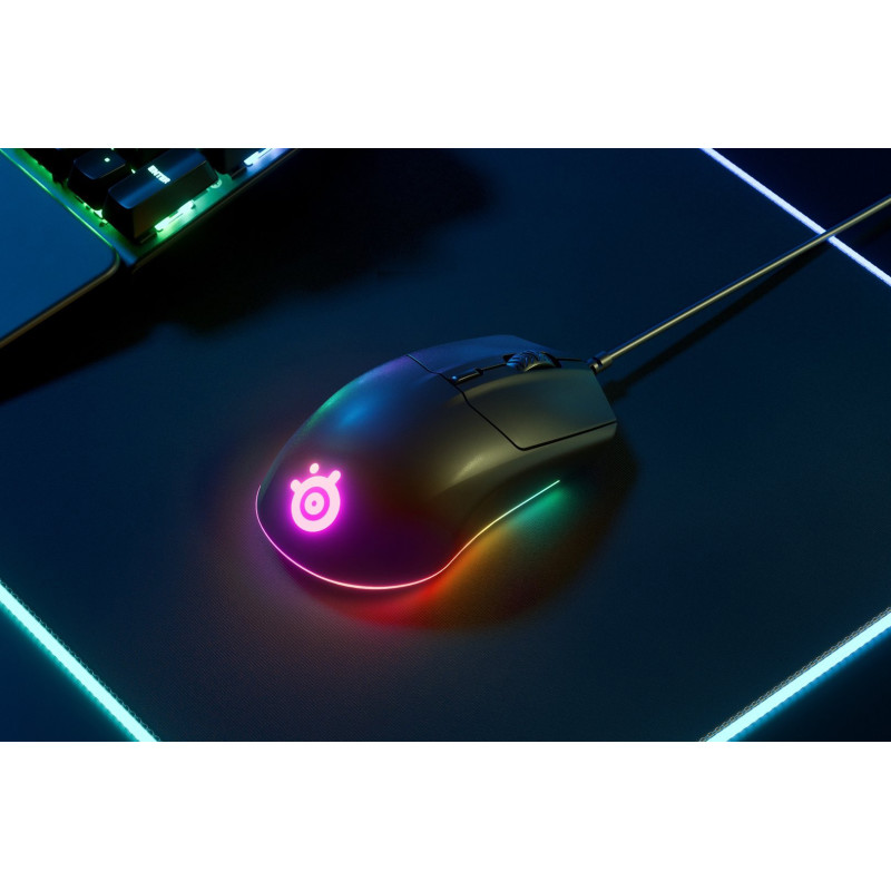 Комп'ютерна миша SteelSeries Rival 3 Gen 2 Black (62515)