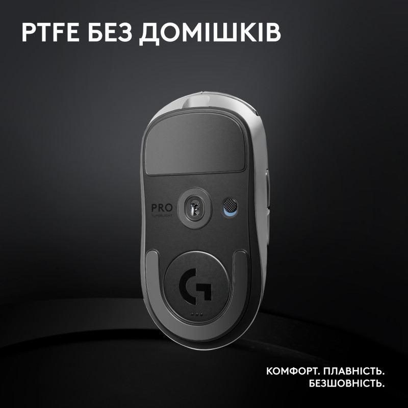 Комп'ютерна миша Logitech G Pro X Superlight 2 Lightspeed Wireless White (910-006638)
