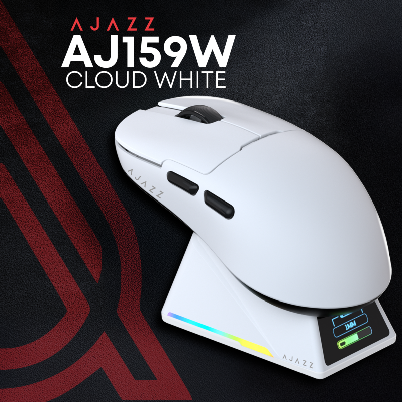 Компьютерная мышь Ajazz AJ159 APEX White (AJM159-A-W)
