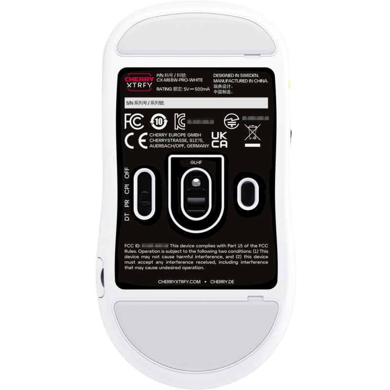 Xtrfy M68 Pro 8K Wireless White (CX-M68W-PRO-WHITE)