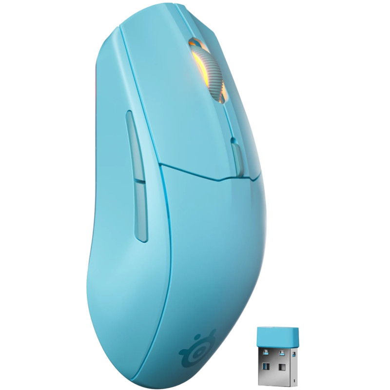 Комп'ютерна миша SteelSeries Rival 3 Gen 2 Wireless Aqua (62526)
