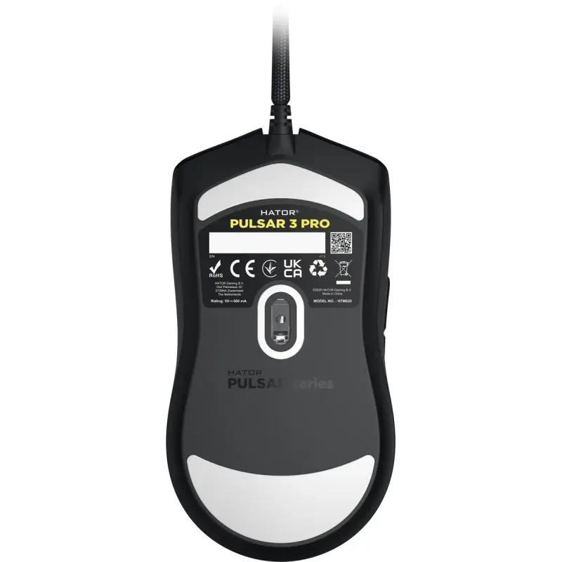 Комп'ютерна миша HATOR Pulsar 3 Pro Black (HTM620)