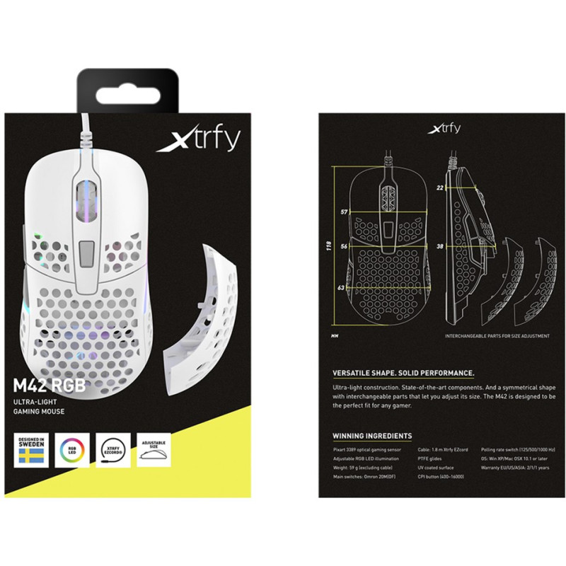 Xtrfy M42 RGB White (XG-M42-RGB-WHITE)