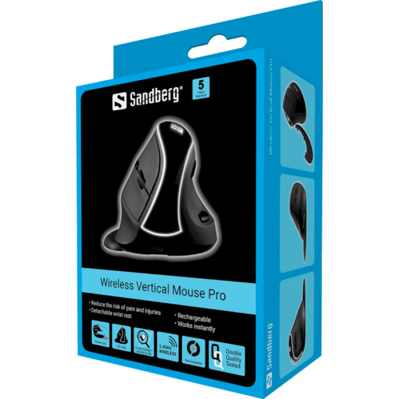 Комп'ютерна миша Sandberg Wireless Pro Black (630-13)