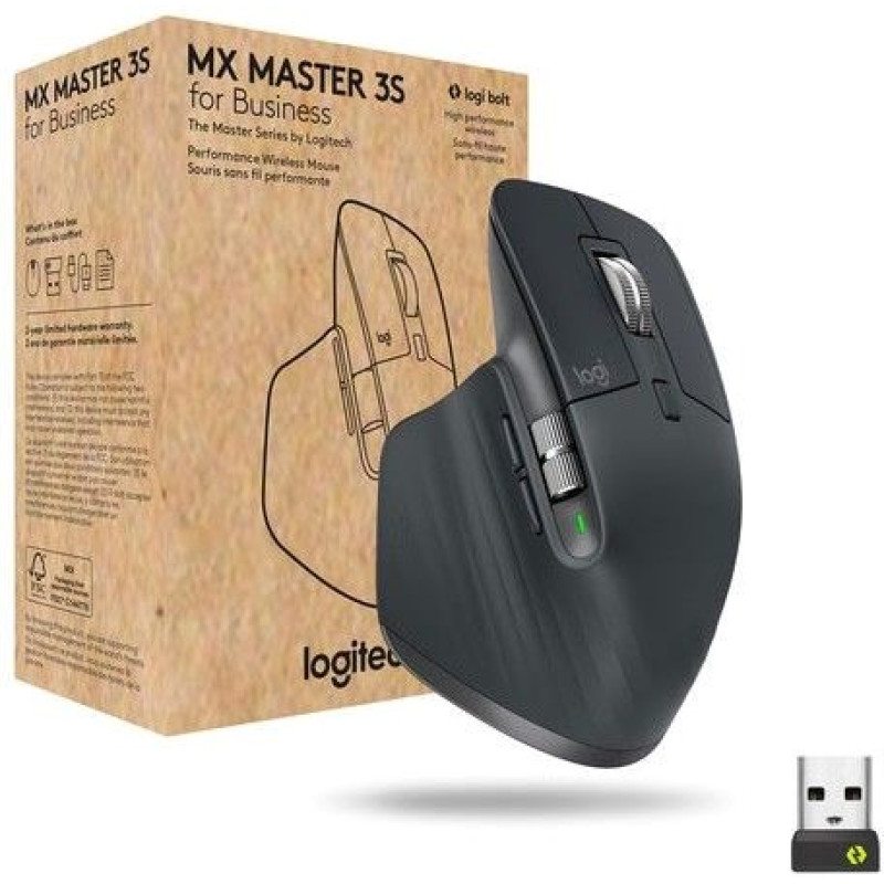 Logitech MX Master 3S for Business Graphite (910-006582)