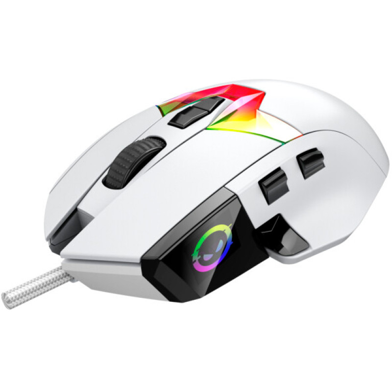 Lorgar MSP80 Wired Gaming Mouse Pro White (LRG-MSP80-WH)