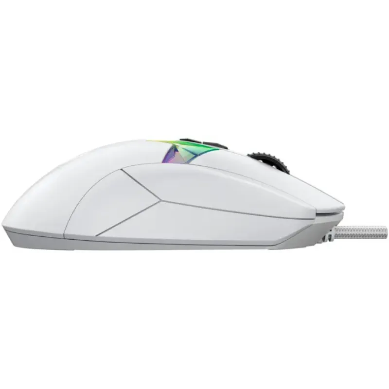 Комп'ютерна миша Lorgar MSP80 Wired Gaming Mouse Pro White (LRG-MSP80-WH)
