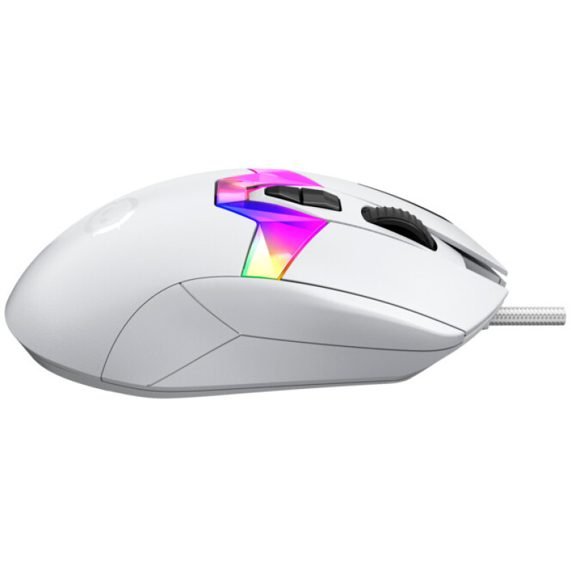 Lorgar MSP80 Wired Gaming Mouse Pro White (LRG-MSP80-WH)