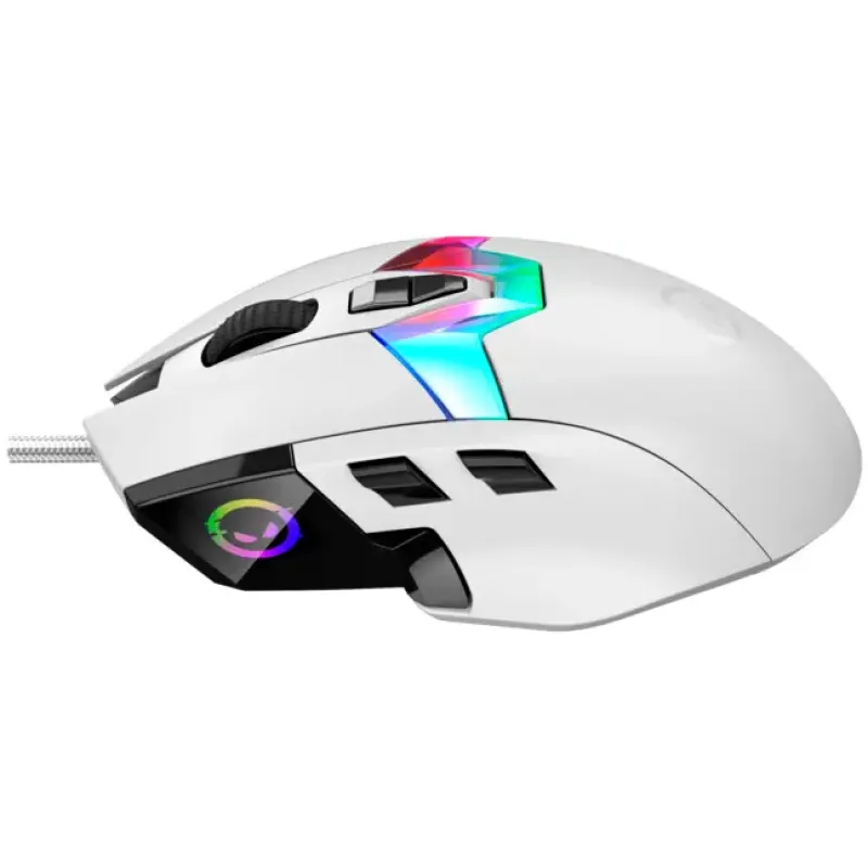 Комп'ютерна миша Lorgar MSP80 Wired Gaming Mouse Pro White (LRG-MSP80-WH)