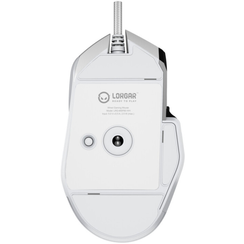 Lorgar MSP80 Wired Gaming Mouse Pro White (LRG-MSP80-WH)