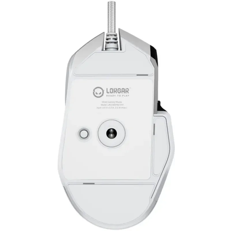Комп'ютерна миша Lorgar MSP80 Wired Gaming Mouse Pro White (LRG-MSP80-WH)
