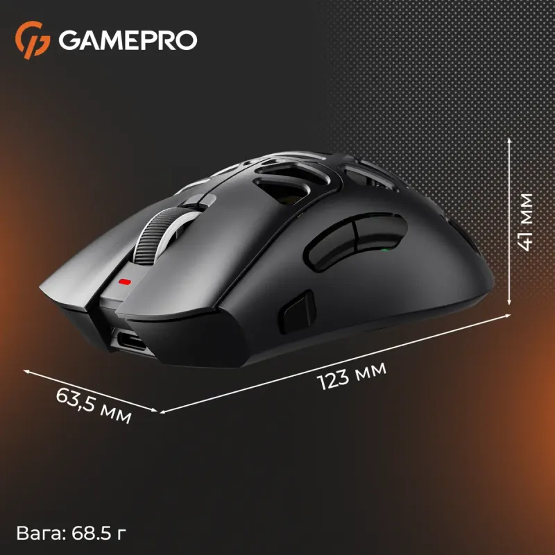 Компьютерная мышь GamePro Genesis Hollow (GM870HB)