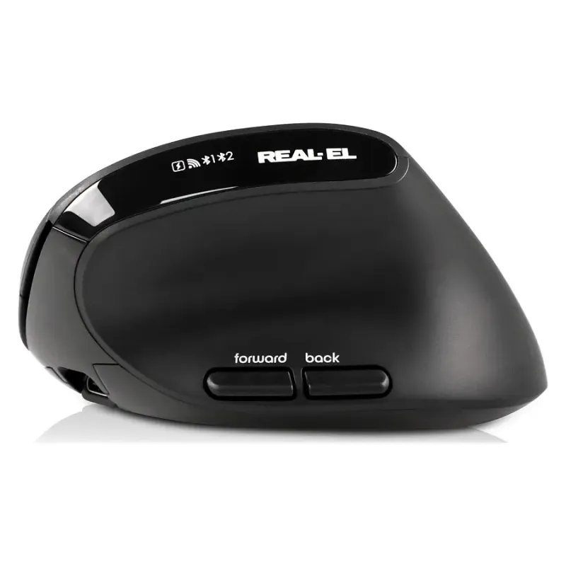 Компьютерная мышь REAL-EL RM-490W Black