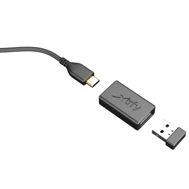 Xtrfy M8 Wireless Black (M8W-RGB-BLACK)