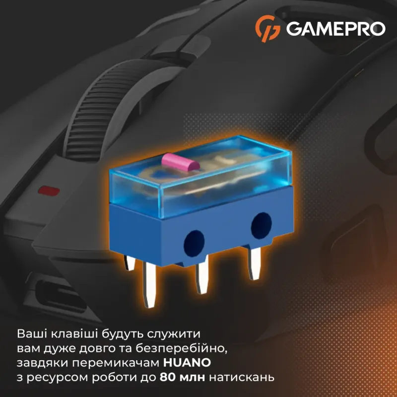 Компьютерная мышь GamePro Genesis Hollow (GM870HW)