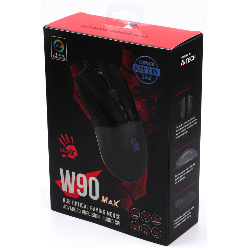 Bloody W90 Max USB Stone Black