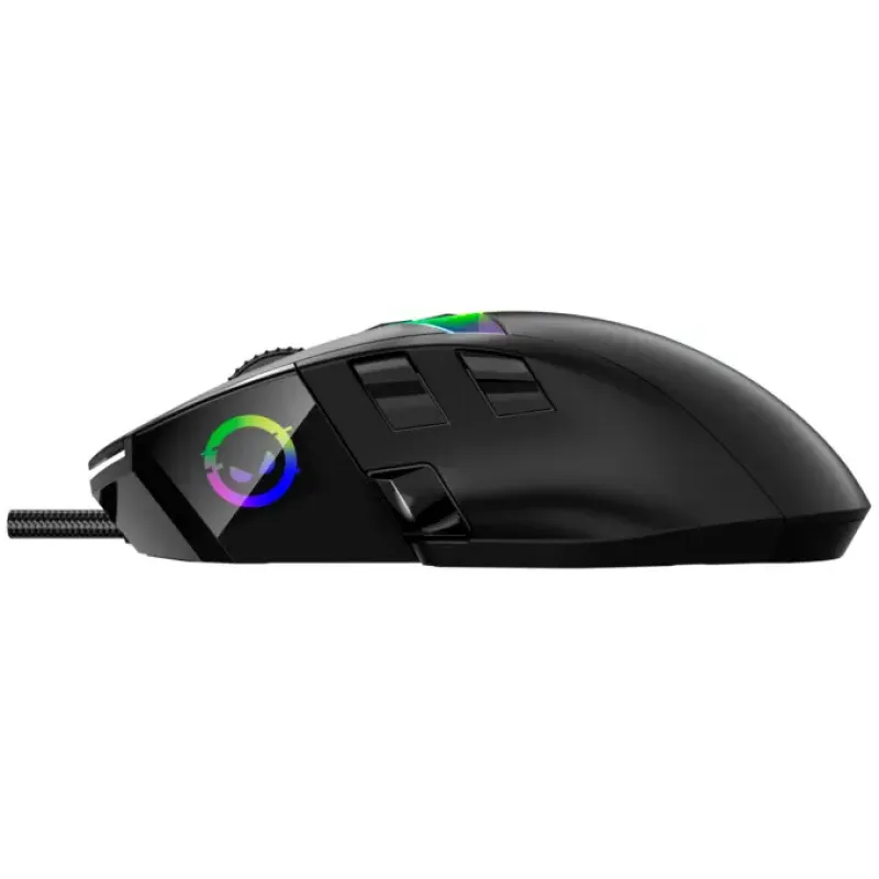 Комп'ютерна миша Lorgar MSP80 Wired Gaming Mouse Pro Black (LRG-MSP80-BK)