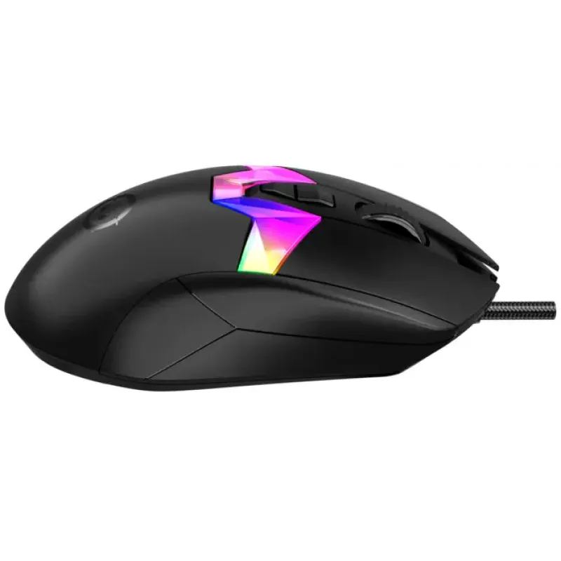 Комп'ютерна миша Lorgar MSP80 Wired Gaming Mouse Pro Black (LRG-MSP80-BK)