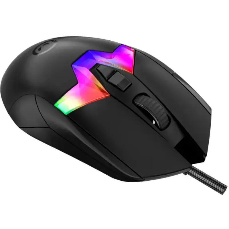 Комп'ютерна миша Lorgar MSP80 Wired Gaming Mouse Pro Black (LRG-MSP80-BK)