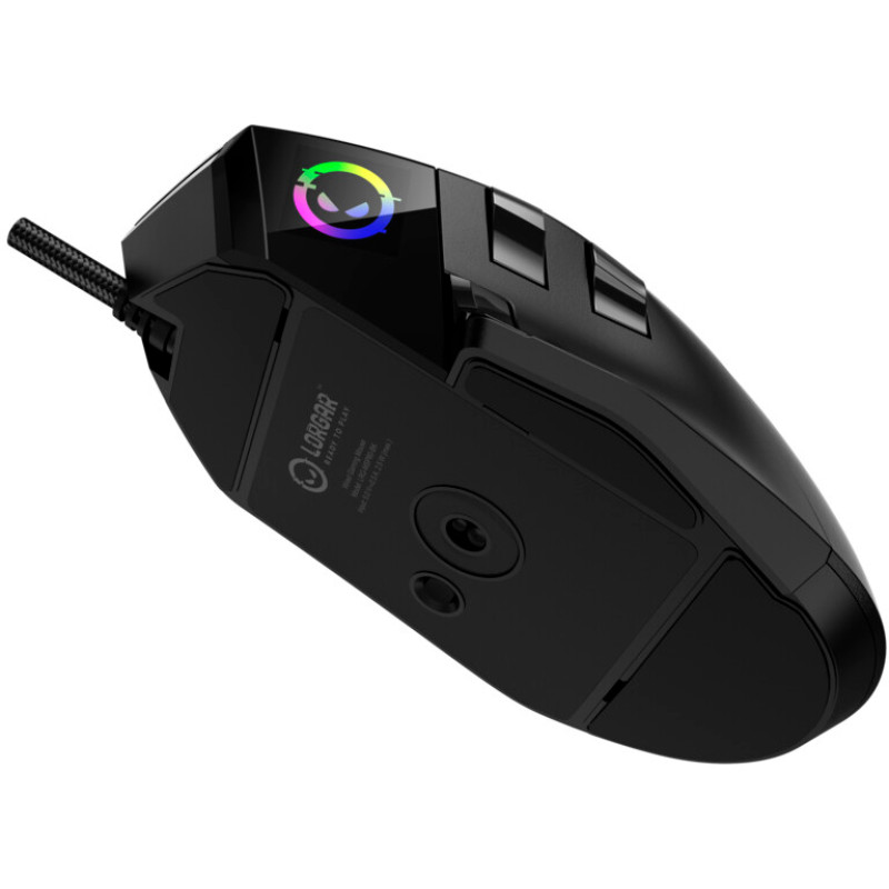 Lorgar MSP80 Wired Gaming Mouse Pro Black (LRG-MSP80-BK)