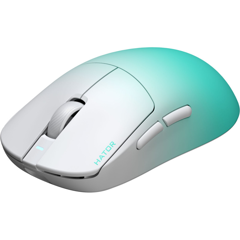 Компьютерная мышь Hator Quasar 3 Ultima 8K Wireless White/Mint (HTM761)